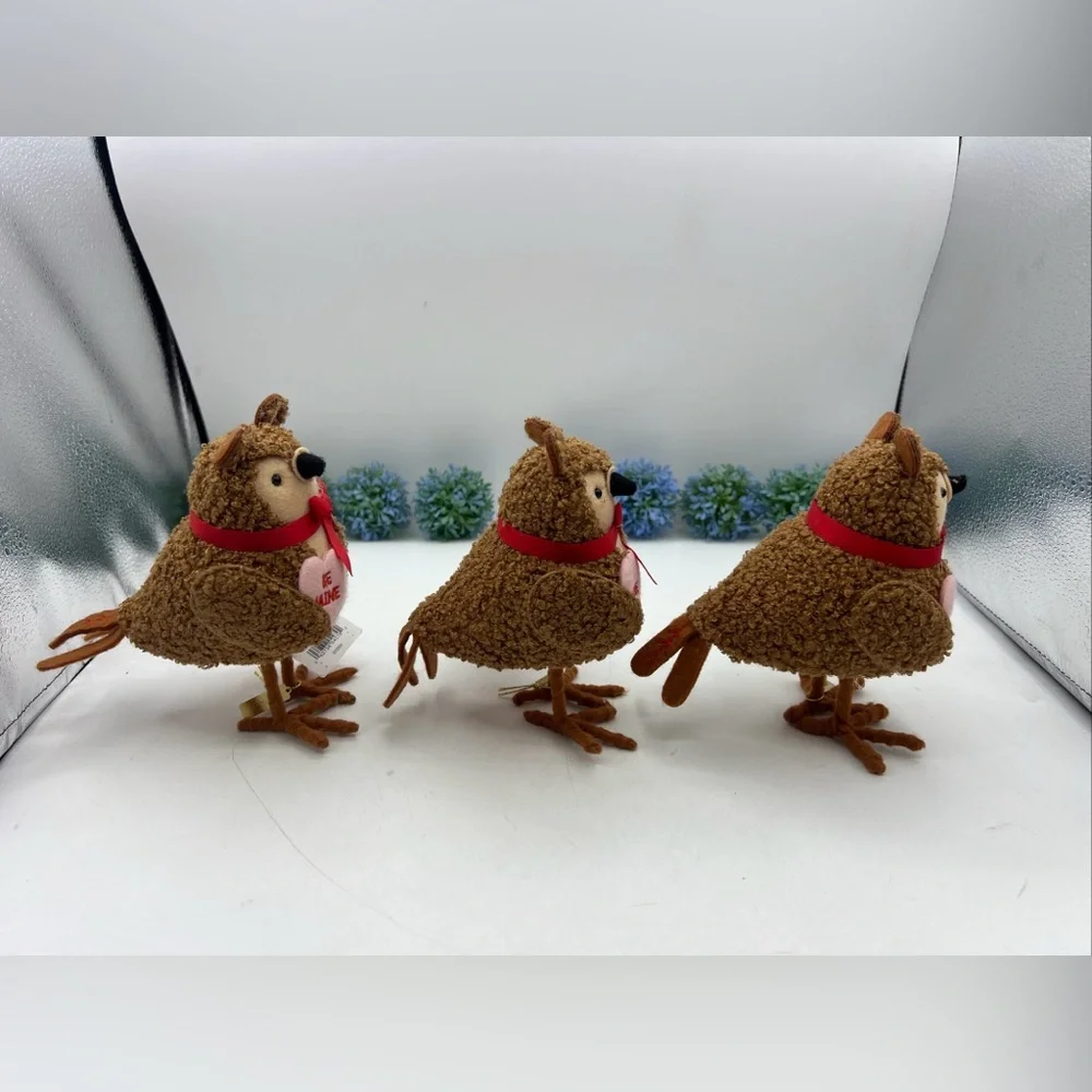 NEW 2025 Target Spritz BUTTONS Valentine’s Day TEDDY BEAR Bird Lot 3